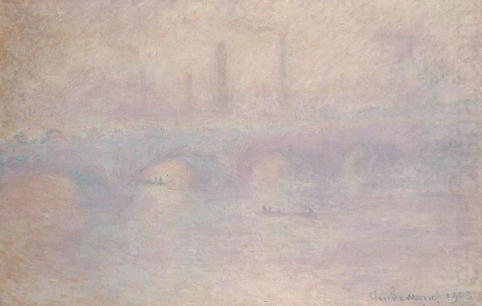 Waterloo Bridge, Claude Monet
